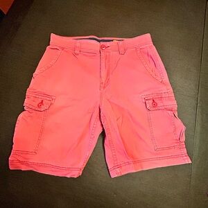 SALE St. John's Bay red Cargo Shorts